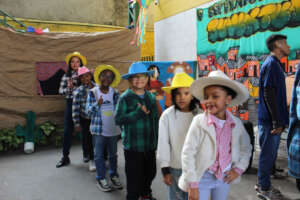 Kids at the Festa Junina