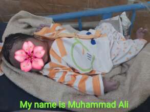 Baby born at Medical Relief Camp, Rajanpur