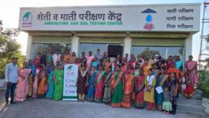 Women Farmers Visiting the Agriculture & Soil Lab