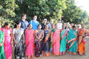 Millet farmers from USA meet with our women farmer