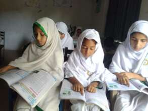 a view of regular classroom activity