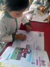 another child of class nursery during the class