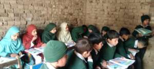 Some newly admitted students during the class