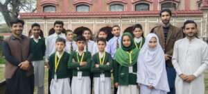 Our students during a visit to Edwards College