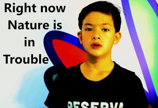 Robert speaks for oceans as our youth ambassador