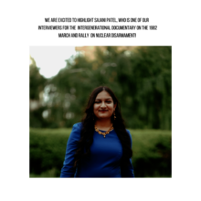 Sajani, One of Our Interviewers