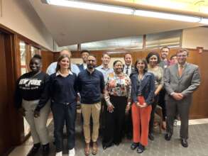 Group Photo with Dr. Vincent Intondi