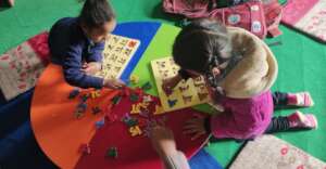 Early education classroom in Ramdhuni, 2023