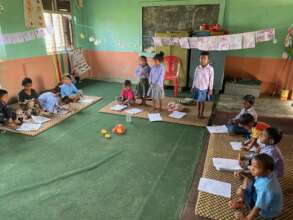 ECE classroom in Shivnagar School