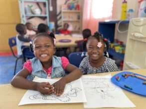 Students in preschool