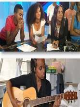 Student from the music program