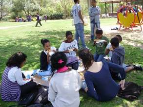Maof participants at a group activity