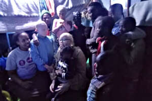 Humanitarian: offering sanctuary to flood victims