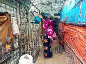 Gardening in Rohingya refugee camps of Bangladesh