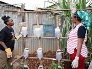 Stella gardens in the Kibera settlement of Nairobi