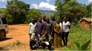 MJUMITA representatives with journalists