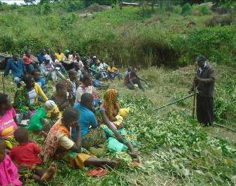 Training communities on conservation agriculture