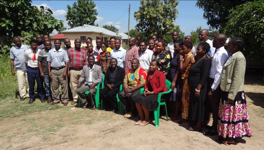 Participants in the teacher training event in June