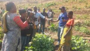 Small scale farmers met with journalists in Kilosa