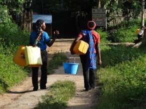 Women Walking to Fetch Water