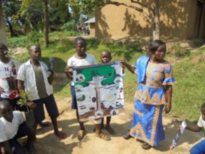Children celebrating Tree Day on Dec 5