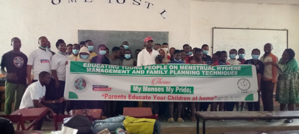 PADS AND TRAINING FOR 250 GIRLS IN BAMENDA.