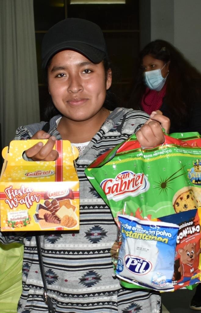 Christmas Baskets for the Students