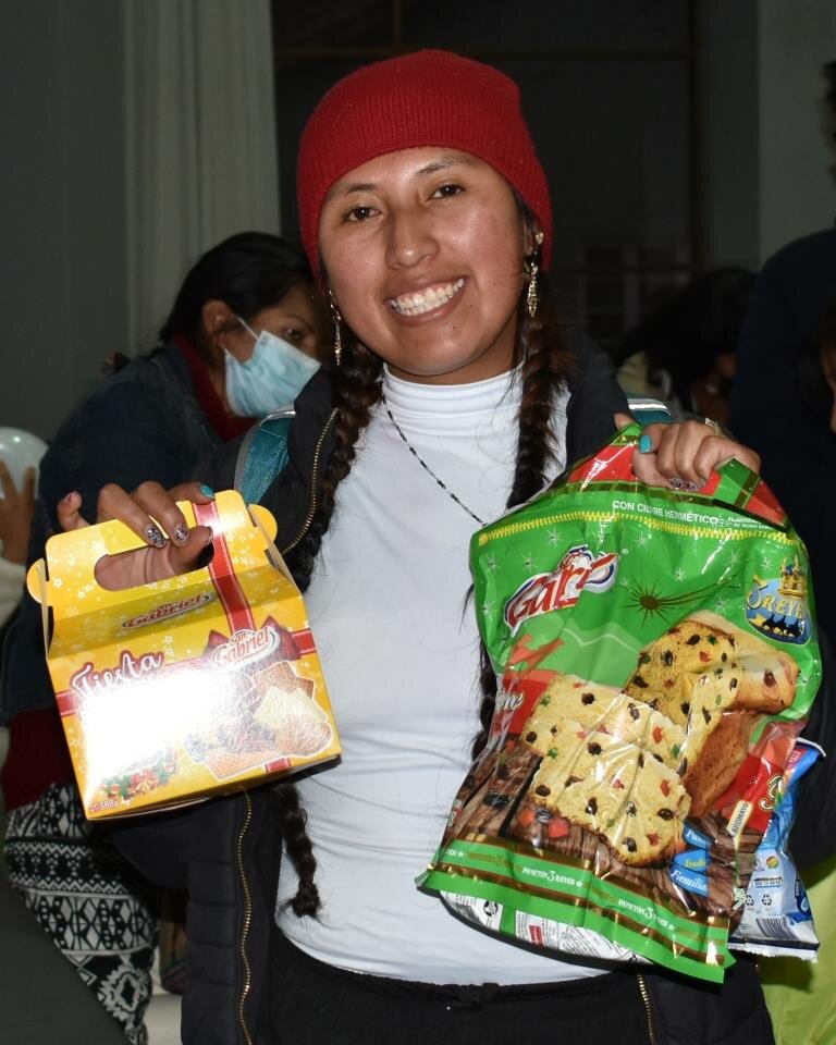 Christmas Baskets for the Students