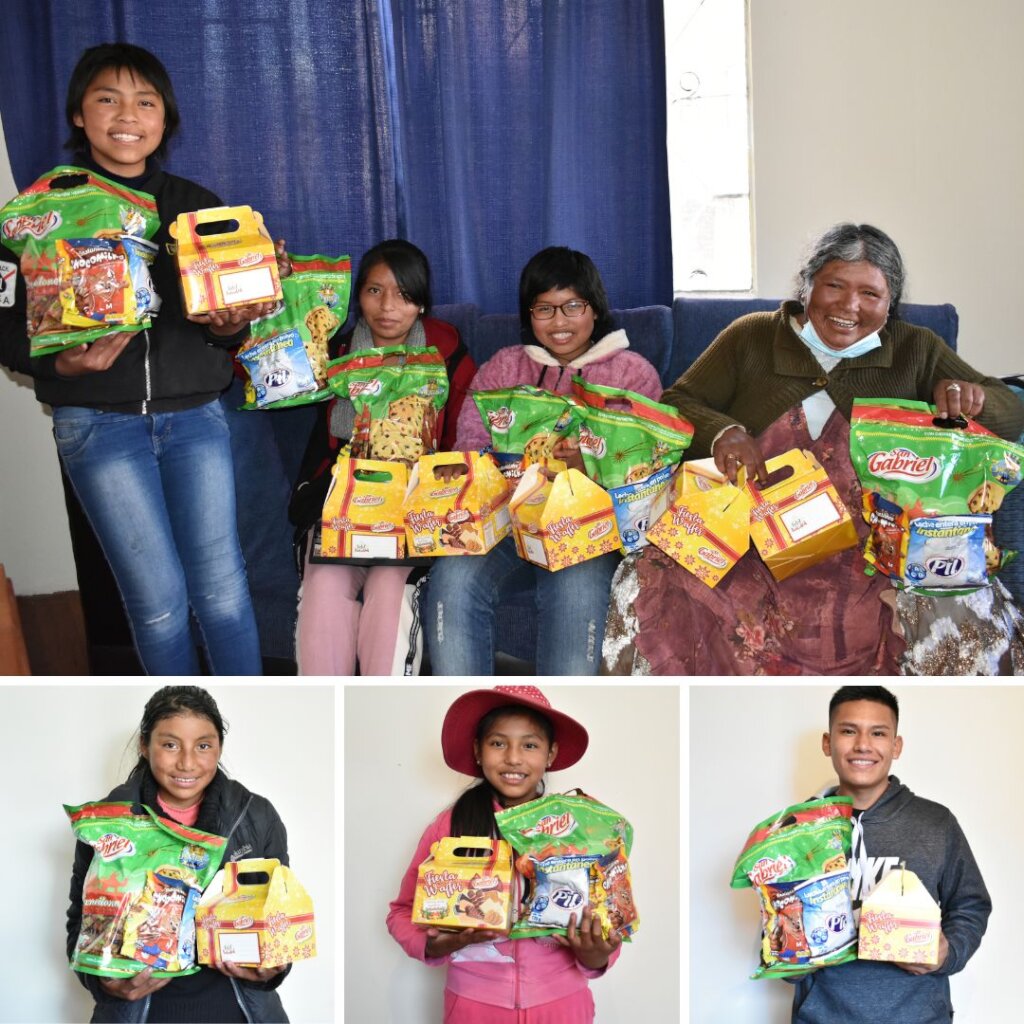 Christmas Baskets for the Students