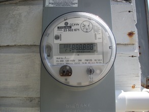 Bi-directional meter installed for first array