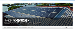 Baker Renewable Energy banner page: SUCCESS!