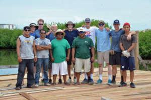New classroom: Construction team