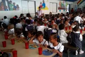 Savings from solar go to the feeding program!