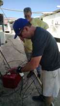 Rewiring outside the office complex