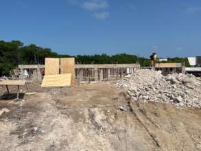 Community Center concrete frame construction (2)