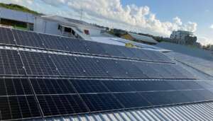 Some of the new panels installed in Phase 1