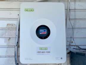 One of the inverters that converts DC to AC power