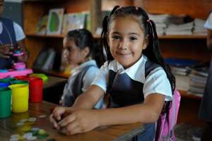 Girl at school