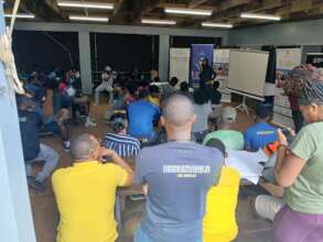 Member of Parliament speak at our Training Session