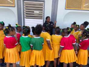 I-SEEED Youths Presentation to Beneficiaries
