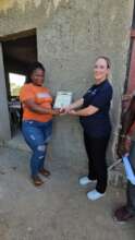 Sur-Thrivor receiving certificate after Training