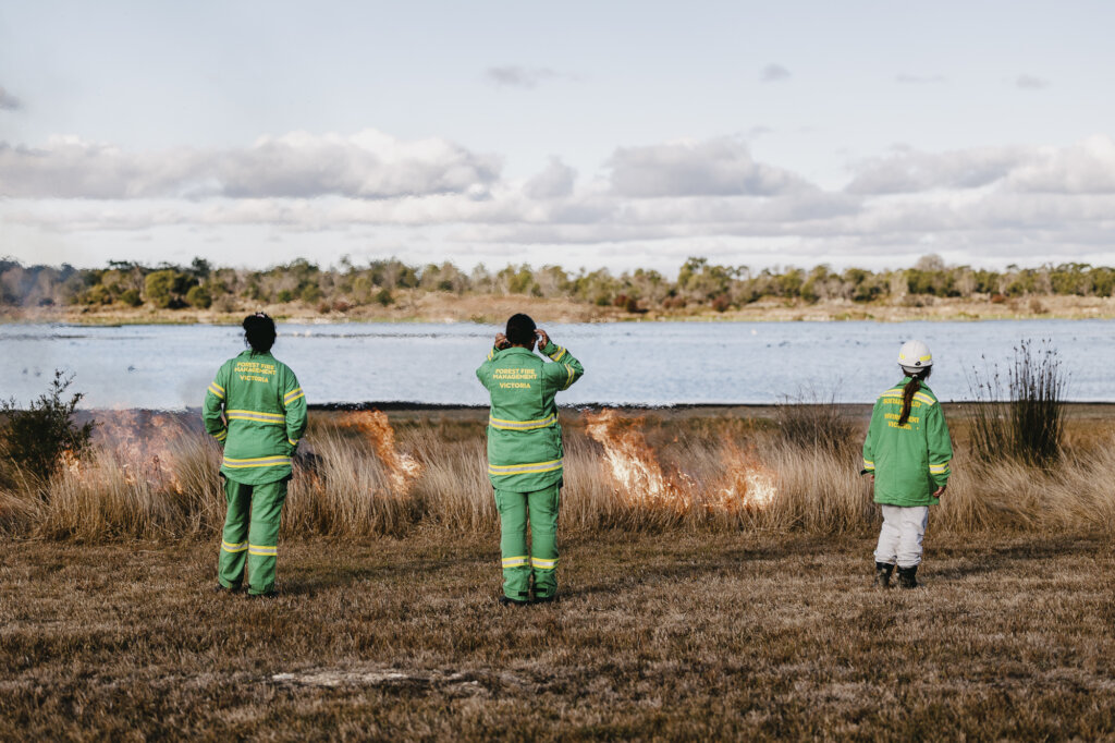 VIC Cultural Burn (Credit: Jacinta Keefe)