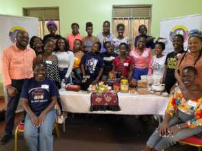 Women Entrepreneurs show off their products