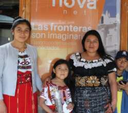 Belinda, Novanet Coordinator with clients
