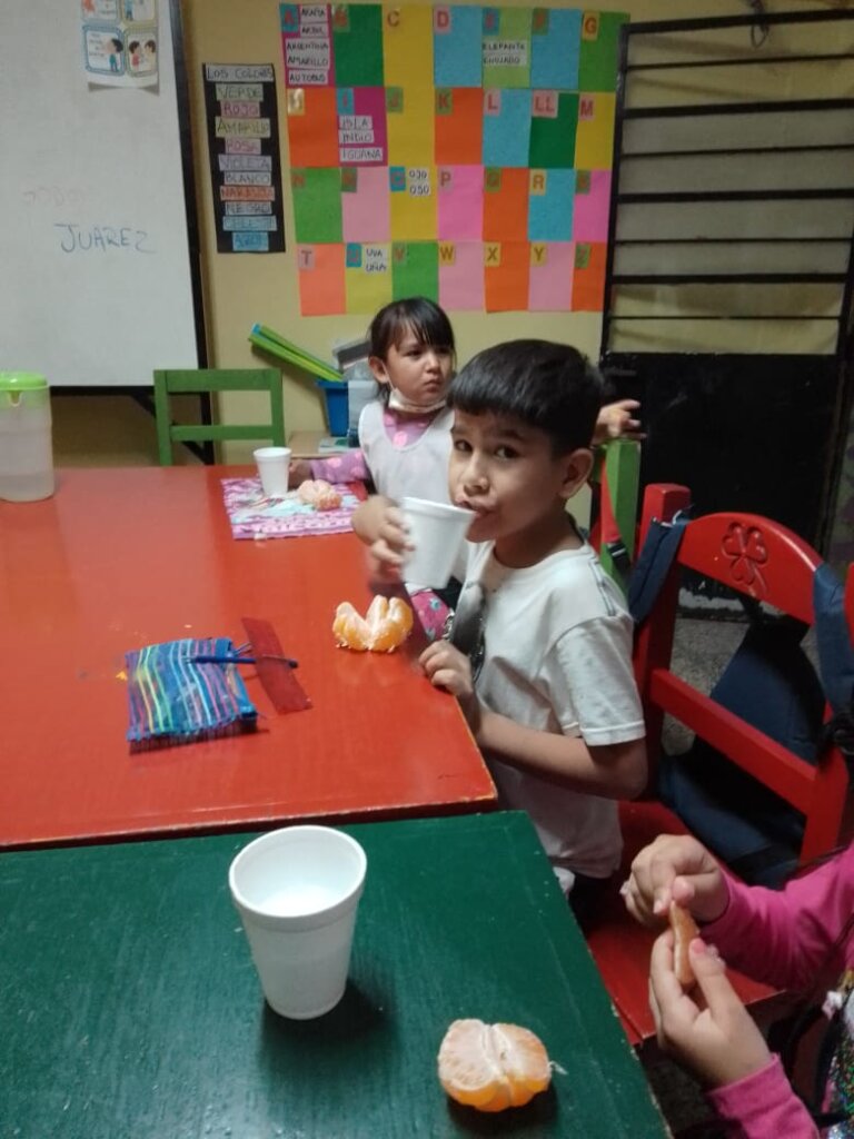 Healthy snacks allow kids a better education