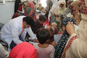 Camp in progress (Punjab)