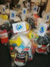 Food Hampers Handed out to the needy