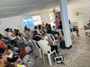 Meeting with a nutritionist about healthy lifestyl