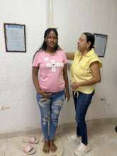 monitoring of height and weight in pregnant mother