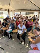 Training meeting with beneficiaries